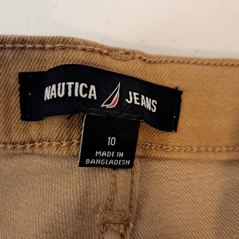 Nautica Jeans Women's Bermuda Short - Brown/Tan/Khaki - Size 8 NWT‎ - Picture 2 of 11